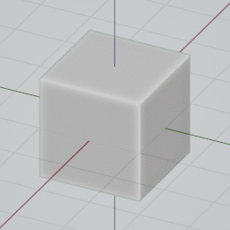 3d orthographic cube